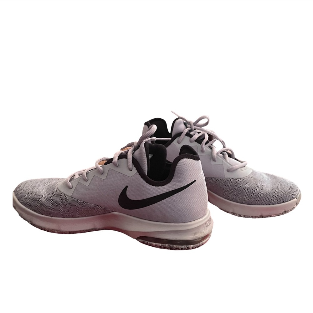 Nike Basketball Air Max Infuriate III Low Wolf Grey Black Cool Grey AJ5898 004 - Picture 2 of 4